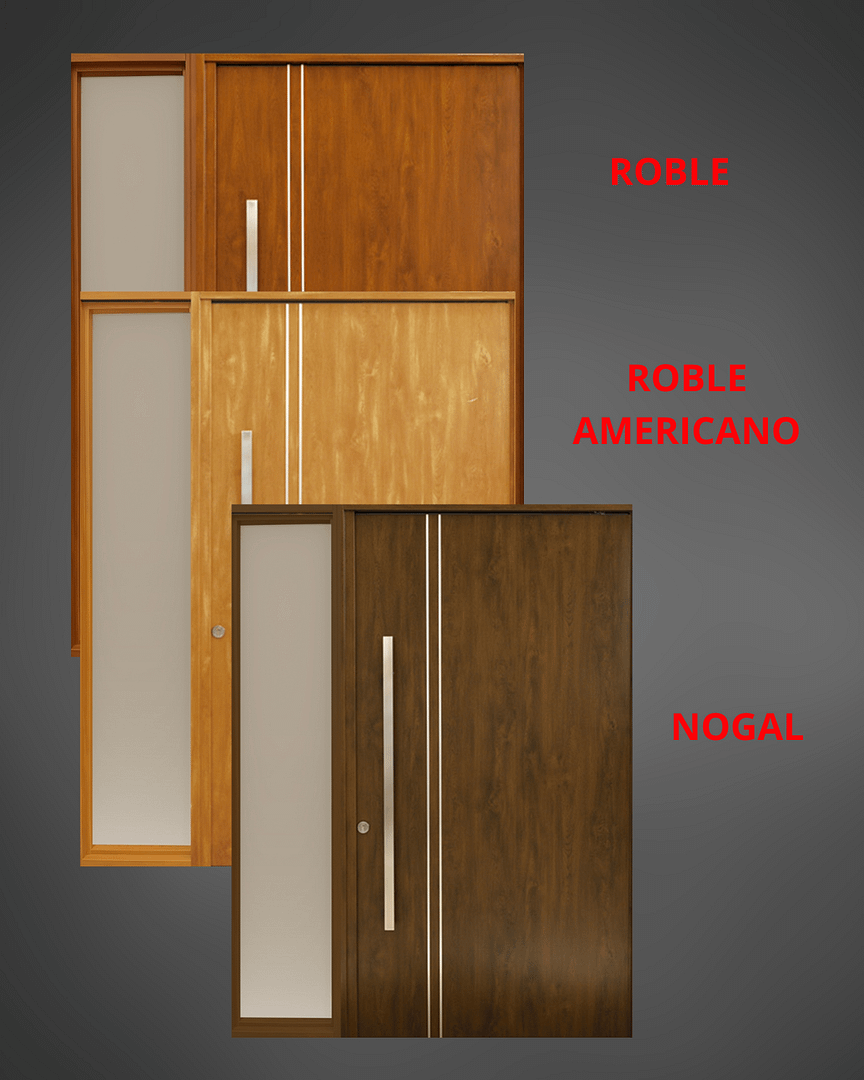 PIVOTANTE DELUXE WOOD CIEGA CON INSERTOS - Imagen 3